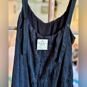 Black Silky Lined Jumpsuit/Romper. NWT. Size S